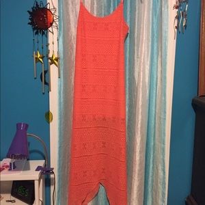 Coral NO Boundaries dress, Lg.